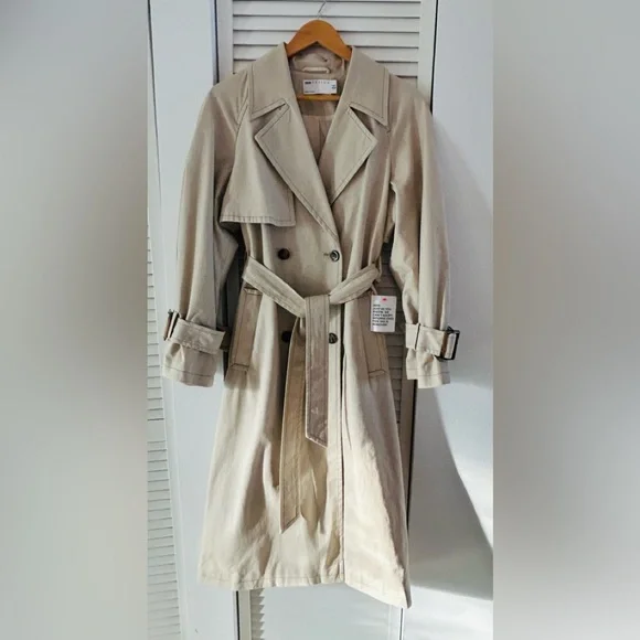 ASOS Cotton Oversized Trench Coat - Picture 2 of 10